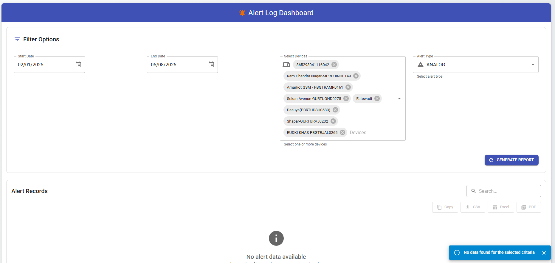 user side menu allocation